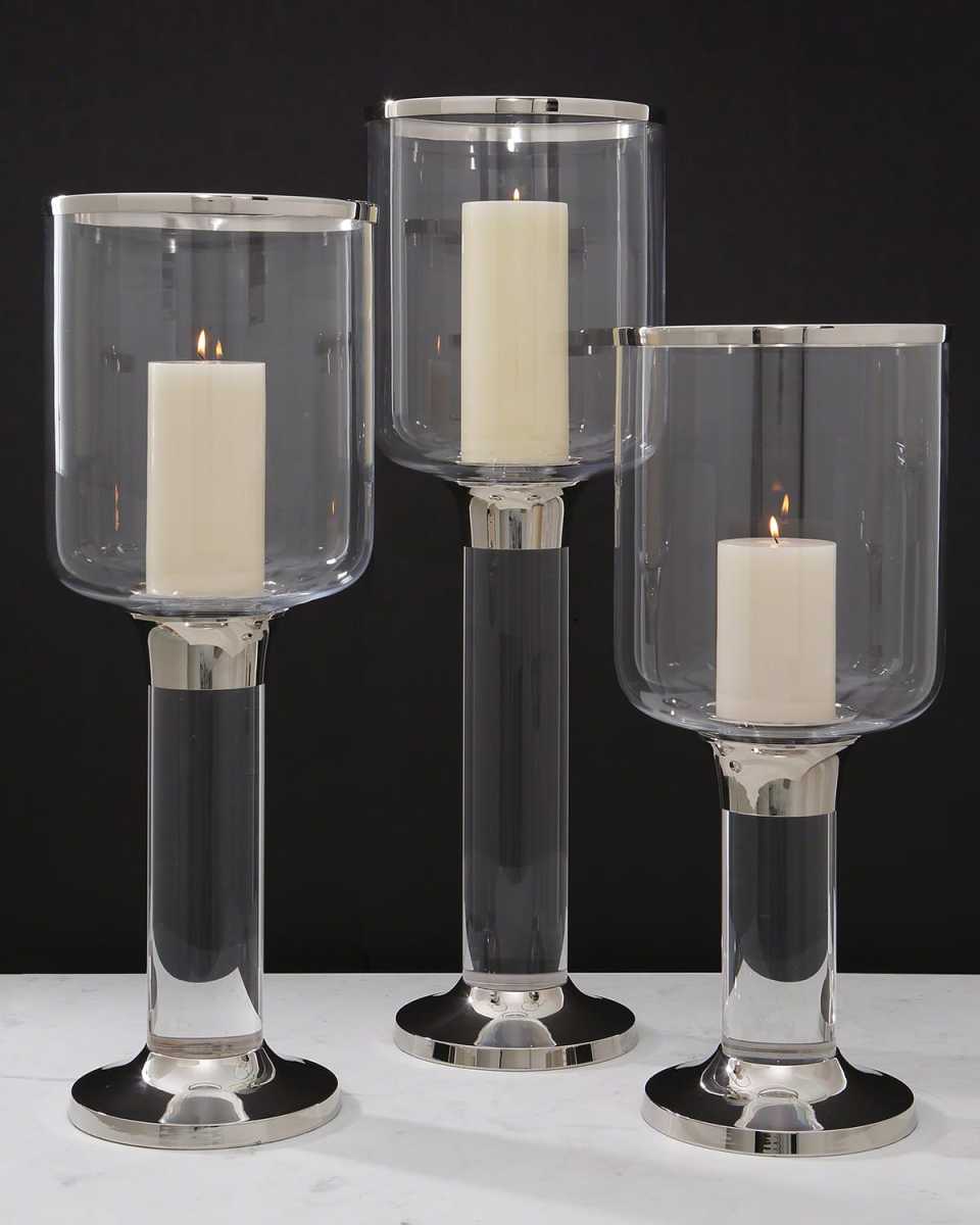 Medium Acrylic Column Hurricane
